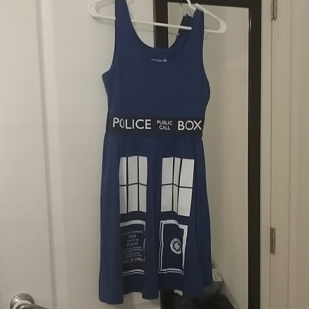 Doctor Who Tardis dress sz small